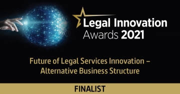 We are in the running for a Legal Week innovation award!
